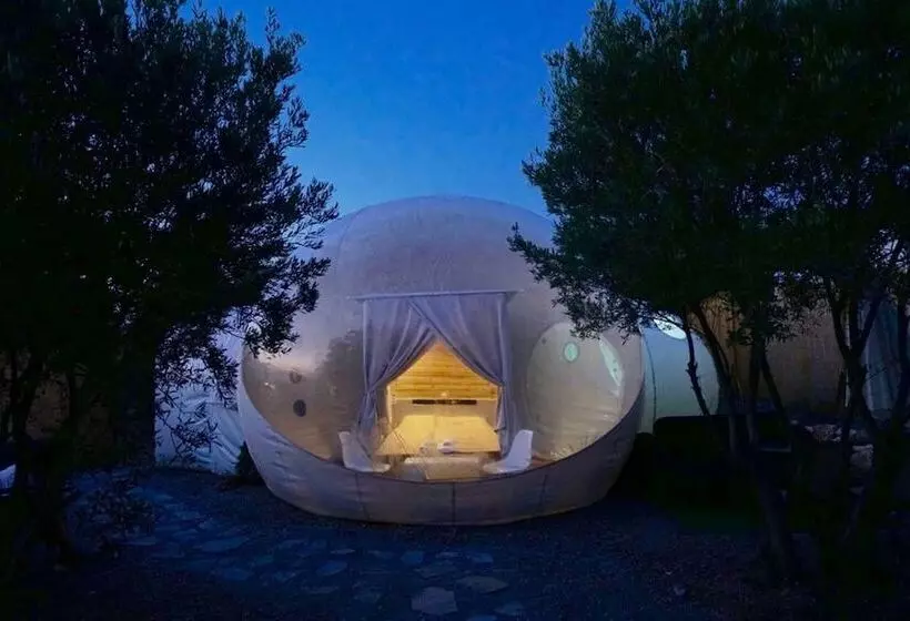 ホテル Bubble Tents Halkidiki