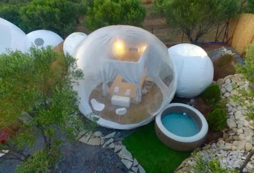 ホテル Bubble Tents Halkidiki