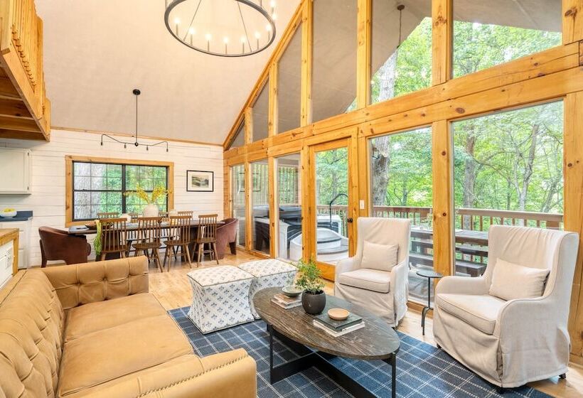 Foxview By Avantstaycabin 20min From Pigeon Forge