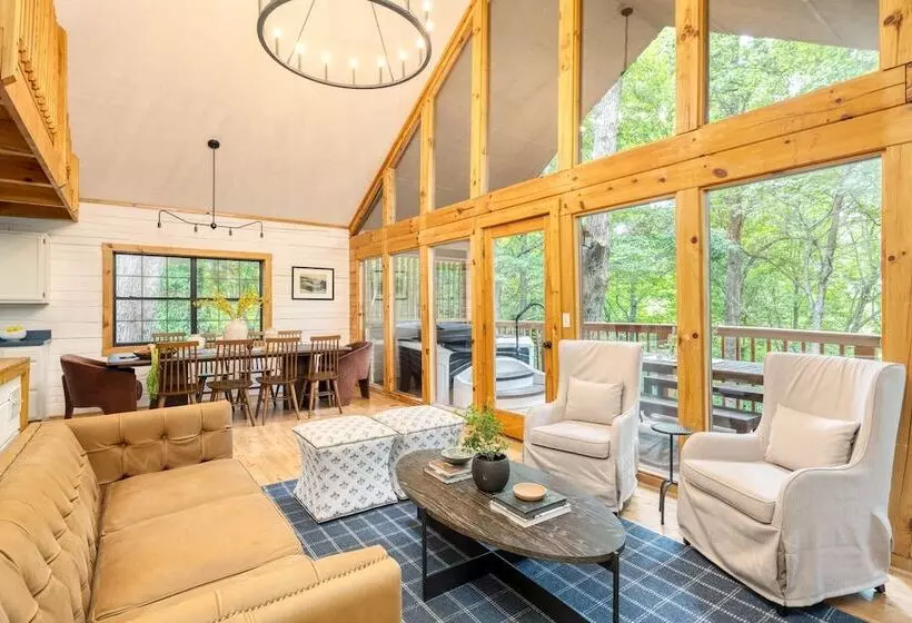 Foxview By Avantstaycabin 20min From Pigeon Forge