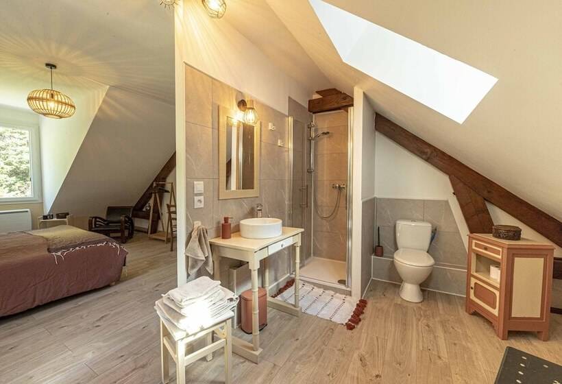 פנסיון Chambres D Hôtes Au Chat Verrier, Espace Bien être