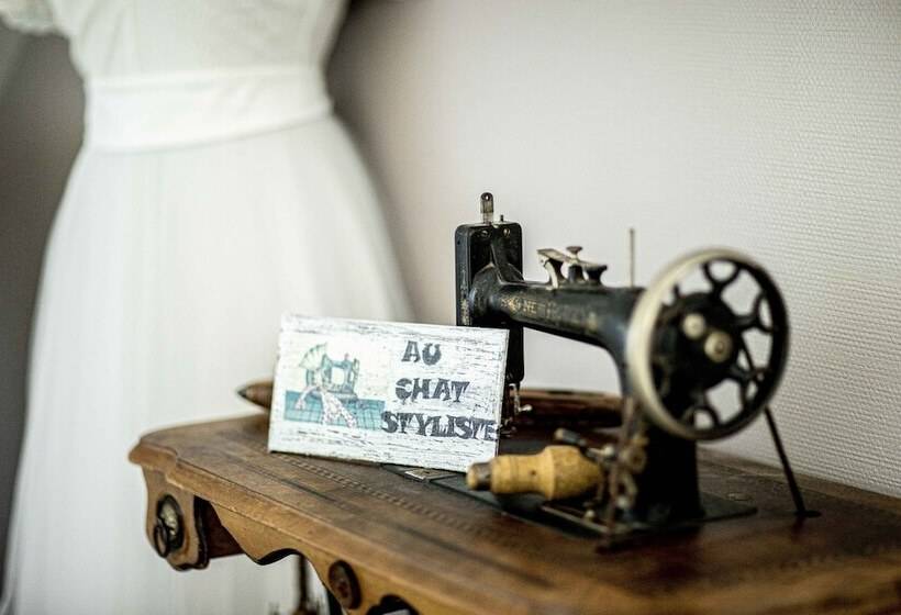 פנסיון Chambres D Hôtes Au Chat Verrier, Espace Bien être