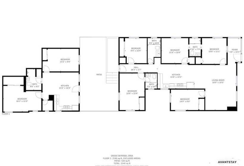 Grant Hill 2 Unit Buyout By Avantstay 7 Br 2 Unit Home W/ Patio