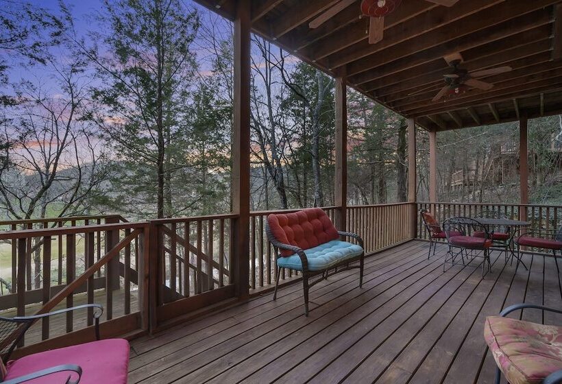 The Lodge On The Creek Branson West Cabin W/ Beautiful Views