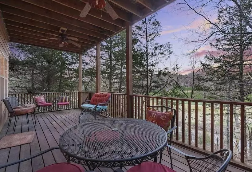 The Lodge On The Creek Branson West Cabin W/ Beautiful Views