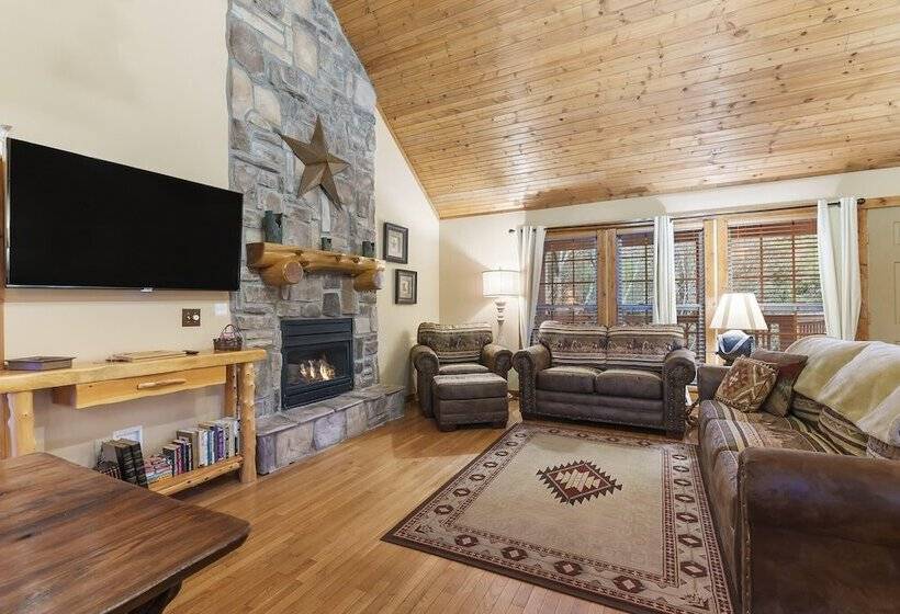 The Lodge On The Creek Branson West Cabin W/ Beautiful Views