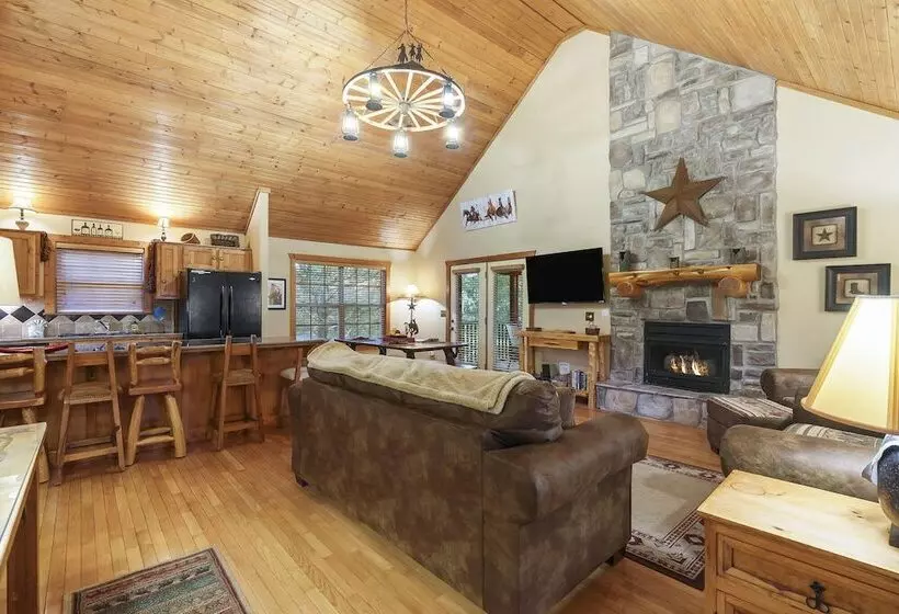 The Lodge On The Creek Branson West Cabin W/ Beautiful Views