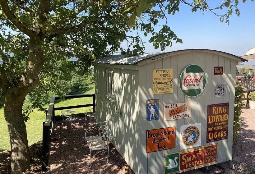 Outstandingly Situated Cosy Shepherds Hut