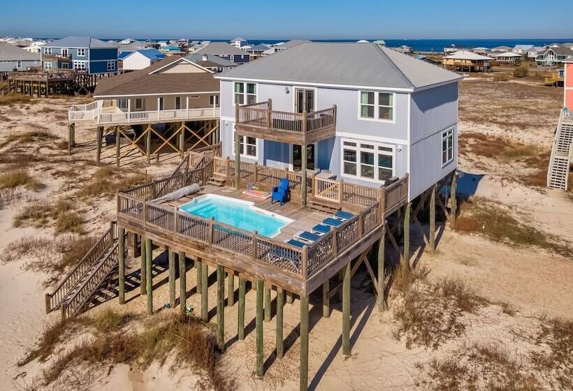 Island Time Iv   Pet Friendly! Private Heated Gulf Facing Pool   Covered Porches And Sundecks   This