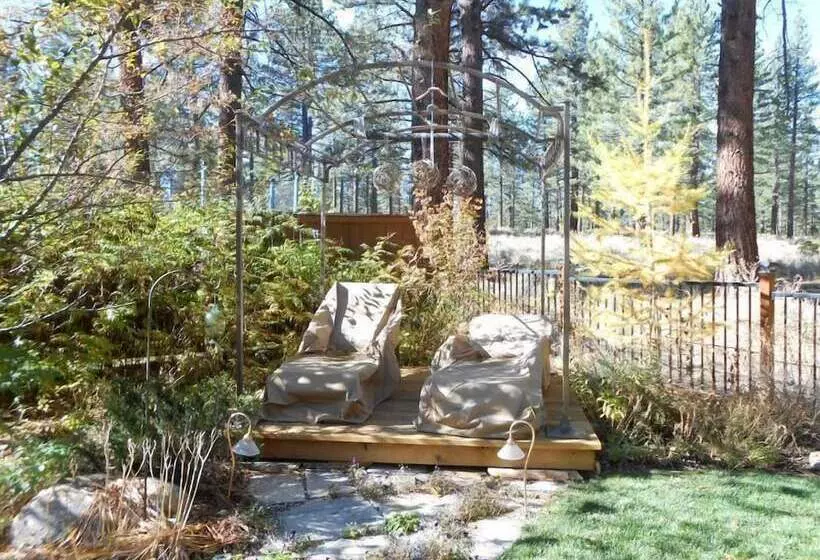 Stunning Forest Retreat   Walk To Upper Truckee River!