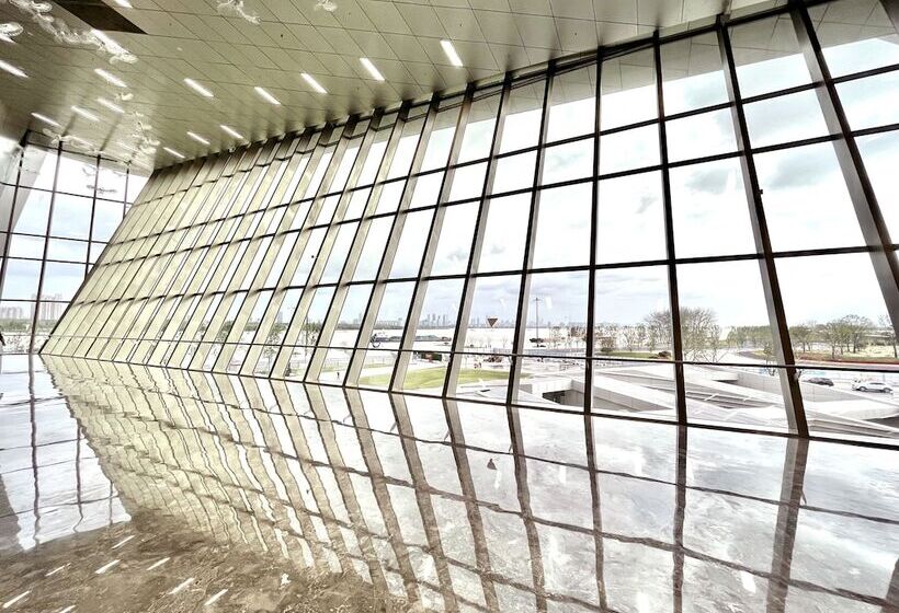 בית מלון כפרי Yangziriverinternationalconferencecenter