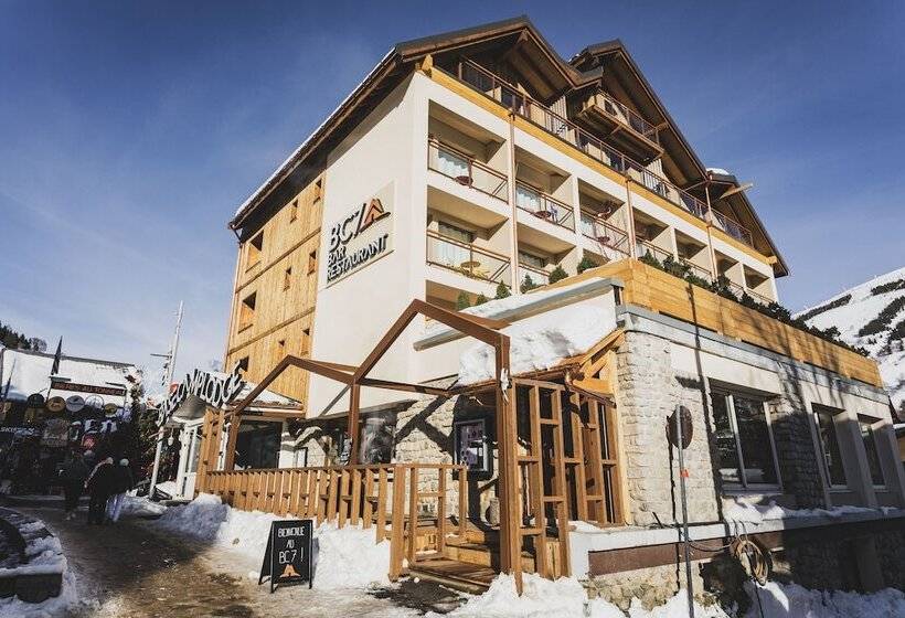 בית מלון כפרי Base Camp Lodge  Les 2 Alpes