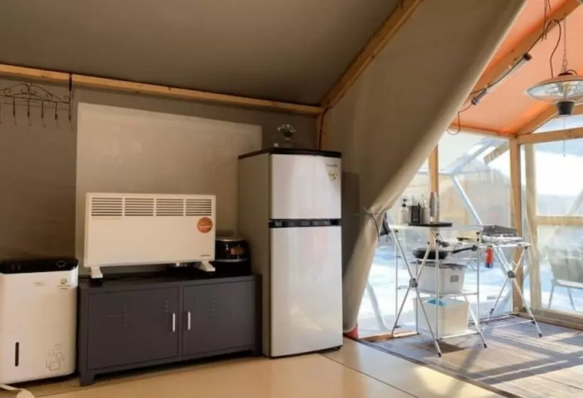 ペンション Hongcheon Haneulbaragi Glamping