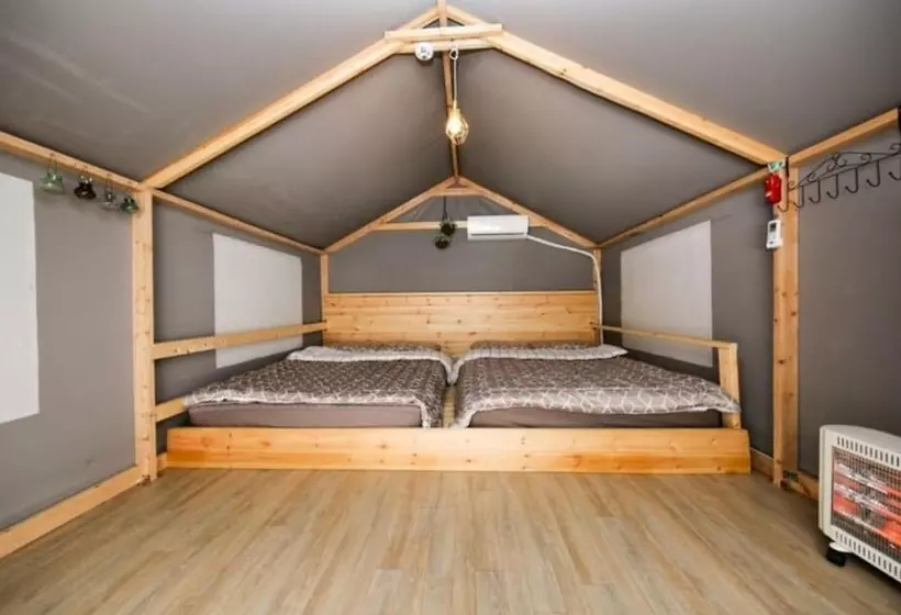 ペンション Hongcheon Haneulbaragi Glamping