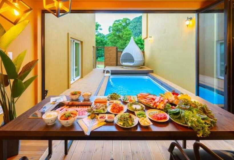 Pensió Yangpyeong Pool Villa Manoa