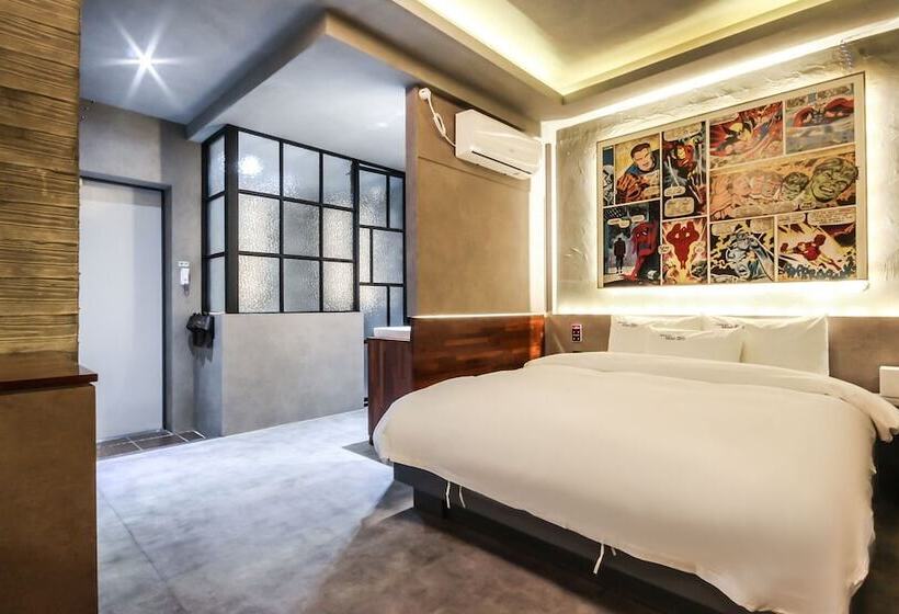 모텔 Cheongdo Boutique Hotel Owol