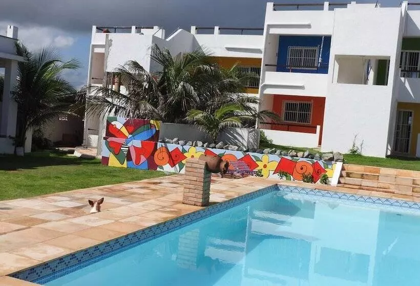 Hotelli Pousada Lagoa Da Barra Taiba