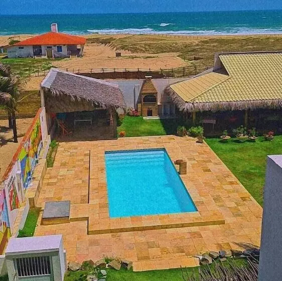 Hotelli Pousada Lagoa Da Barra Taiba
