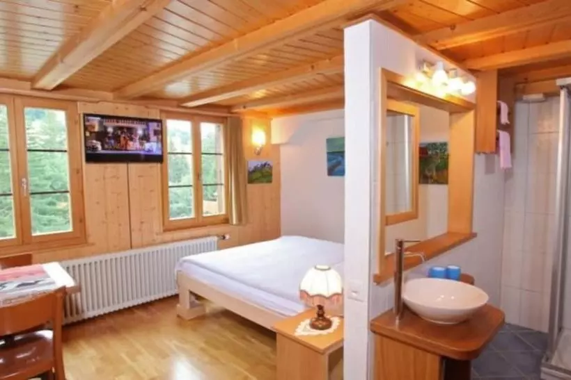 ホテル Auberge De La Comballaz