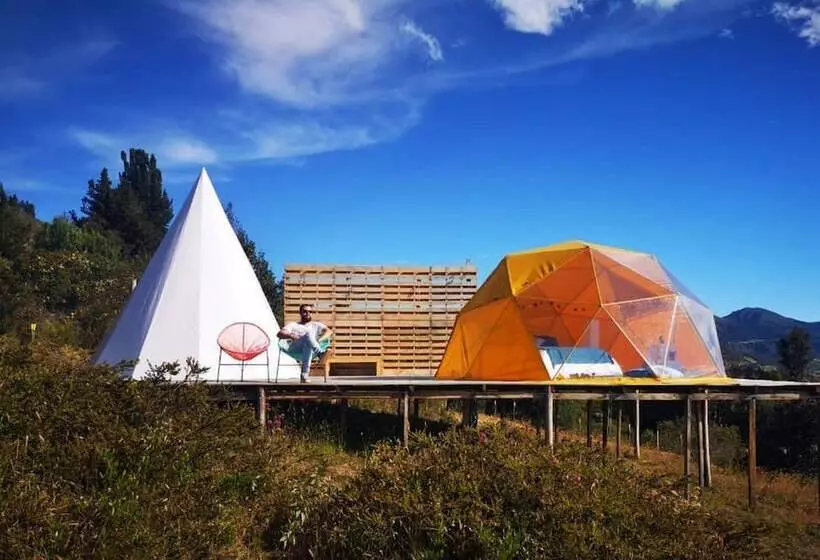 ホテル Bajo El Cielo Glamping