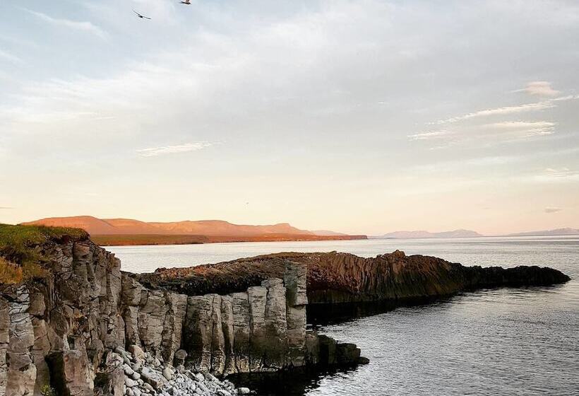 A House Between Mountains And Coast In A Beautiful And Quiet Sea Village