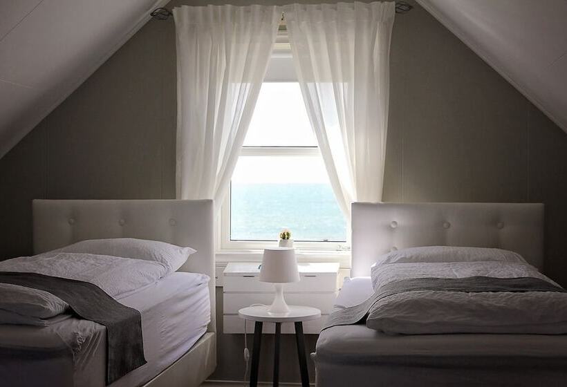 A House Between Mountains And Coast In A Beautiful And Quiet Sea Village