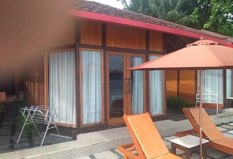 ペンション Tanta Moon Luxury Villas Siladen Island
