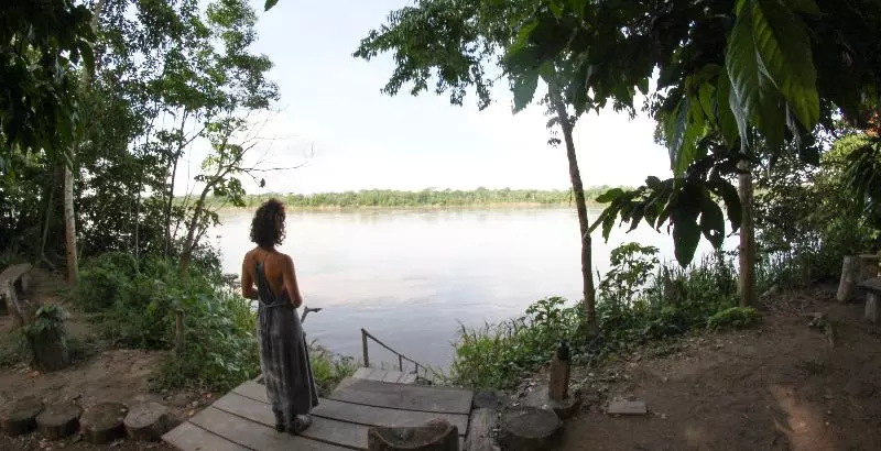 ホテル Ecolucerna Lodge Tambopata