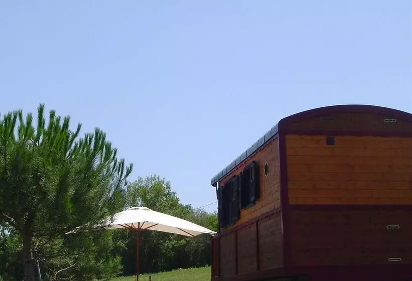 簡易ホテル Les Roulottes Du Sud Ouest