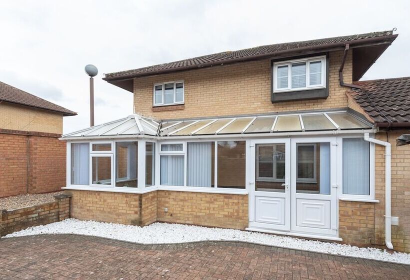 레지던스 Milton Keynes Close To Station 6 Bed Free Parking