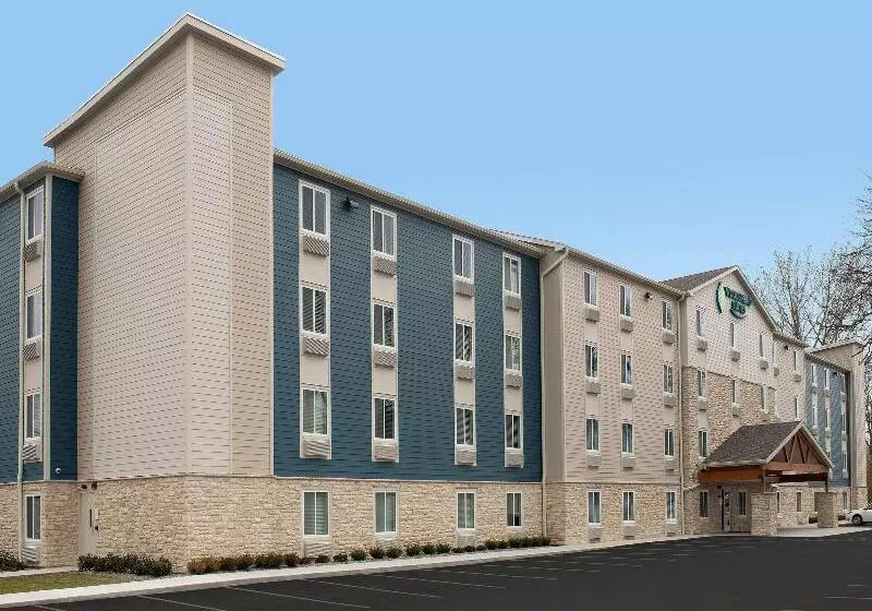 Hotelli Woodspring Suites Rochester Greece