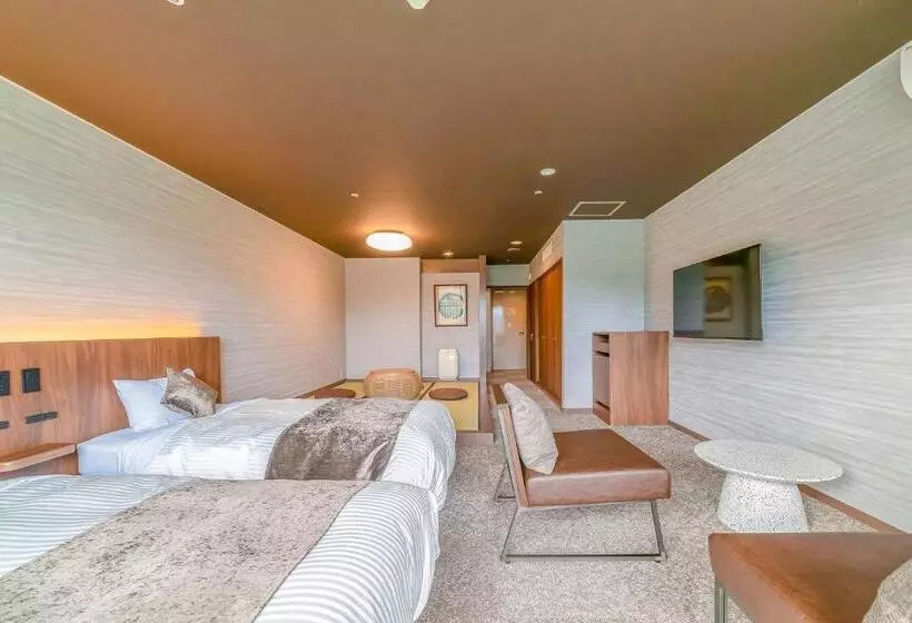 هتل Ooedo Onsen Monogatari Premium Gero Shinkan