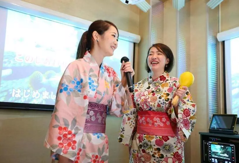 هتل Ooedo Onsen Monogatari Premium Gero Shinkan