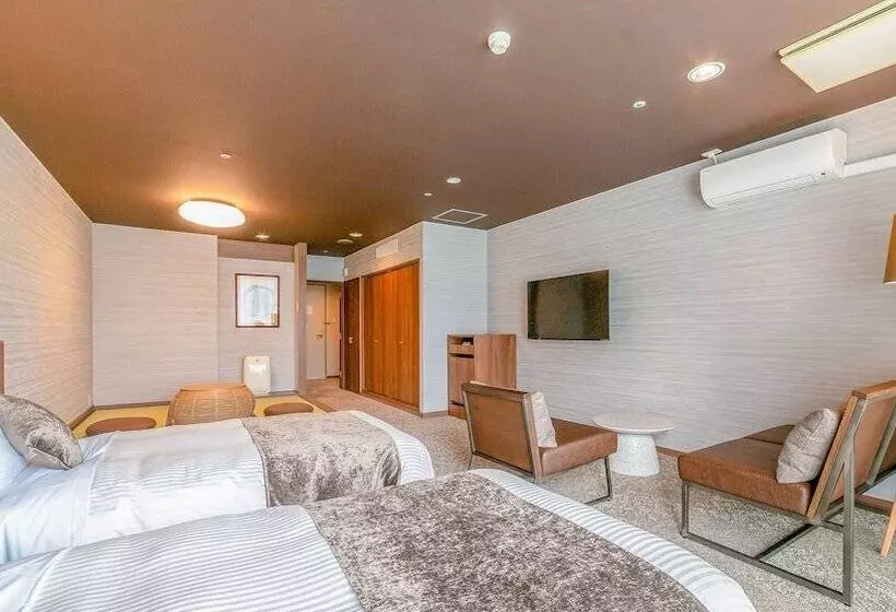 هتل Ooedo Onsen Monogatari Premium Gero Shinkan