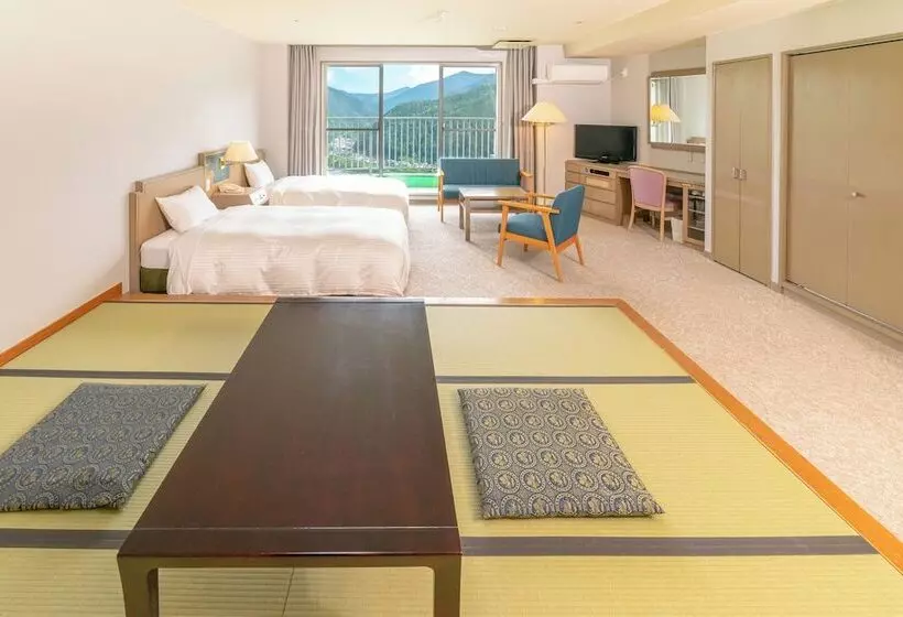 هتل Ooedo Onsen Monogatari Premium Gero Shinkan