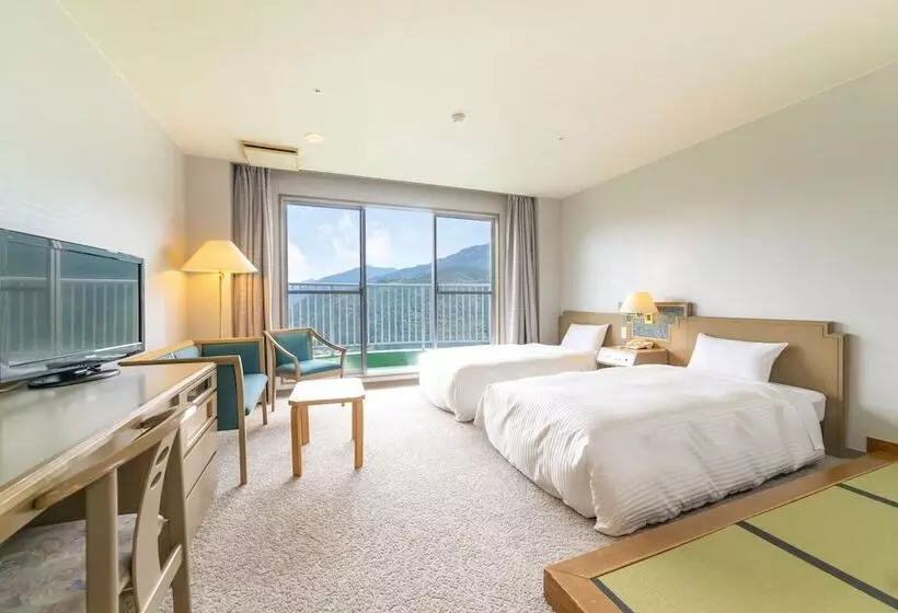 هتل Ooedo Onsen Monogatari Premium Gero Shinkan