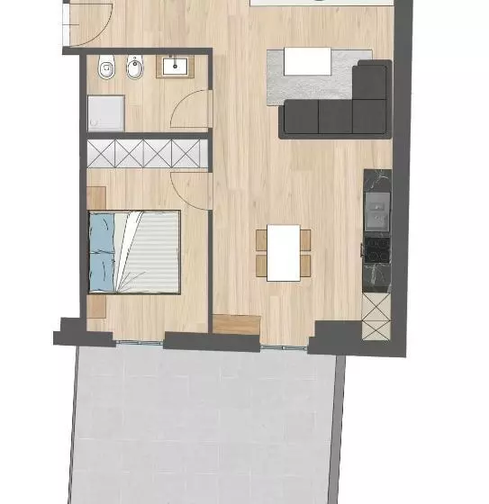 هتل Ah Villaglori Boutique Apartments