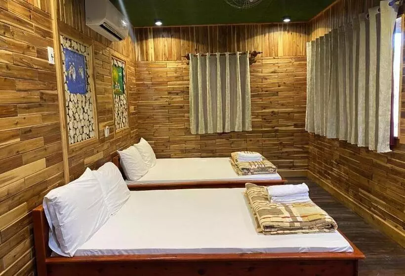 تختخواب و صبحانه Bungalow Homestay Làng Bè