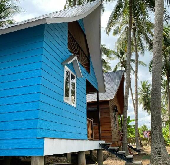 تختخواب و صبحانه Bungalow   Homestay Làng Bè