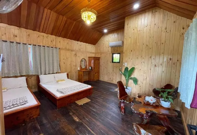 تختخواب و صبحانه Bungalow Homestay Làng Bè