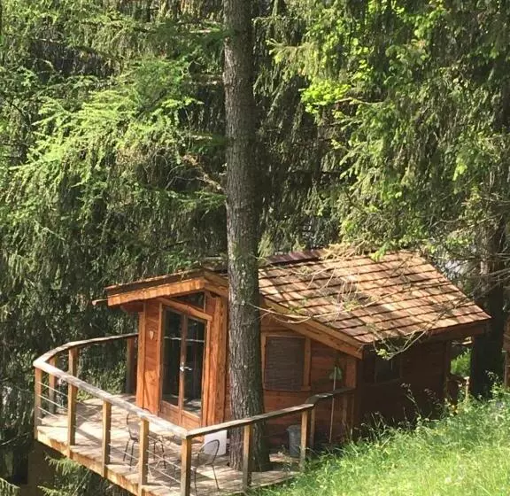 ベッドアンドブレックファースト La Cabane Dans Les Arbres