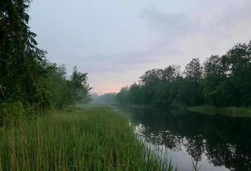 پانسیون Allika Löövi Sauna Cabin