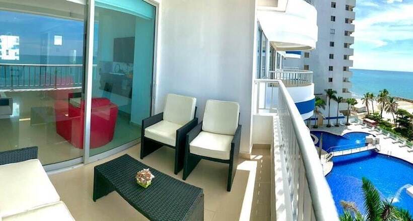 فندق Apartamentos Frente Al Mar Cartagena Edificio Palmetto