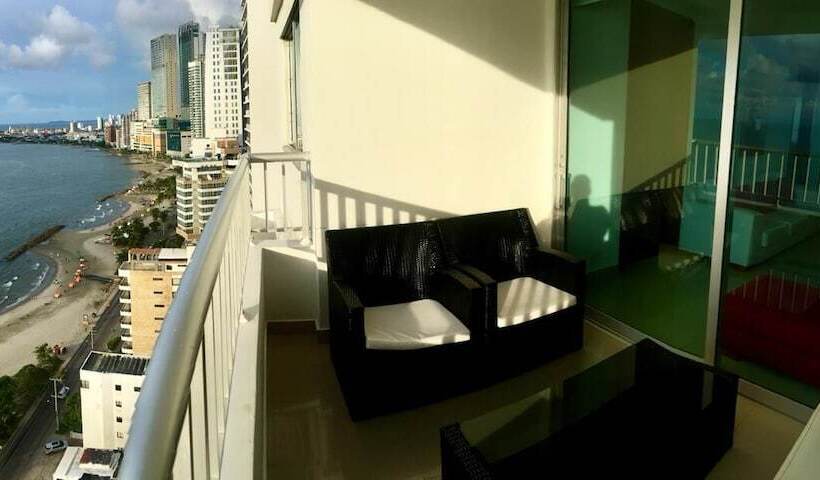 فندق Apartamentos Frente Al Mar Cartagena Edificio Palmetto