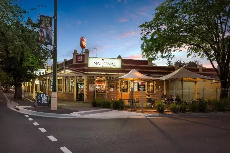 モーテル National Hotel Complex Bendigo
