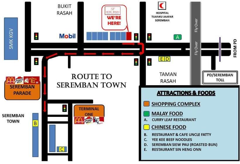 هتل Rasah Seremban