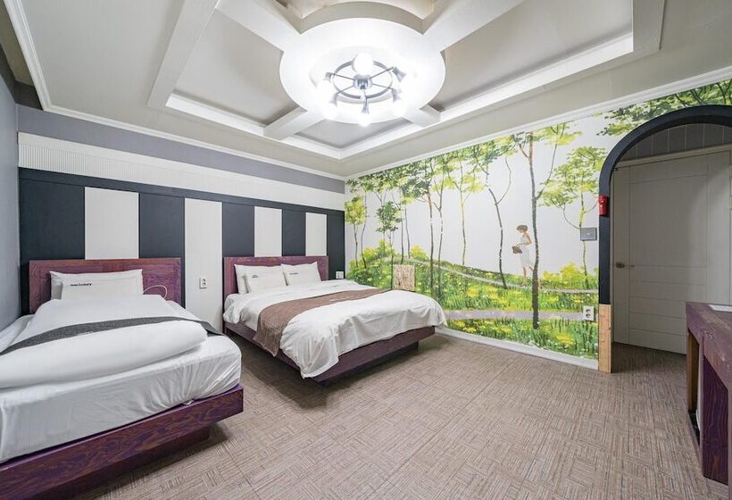 בית מלון כפרי Daejeon Yuseong Luxury