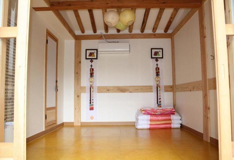 ペンション Jeonju Hanok Maeul Hongran Mideok Hanok