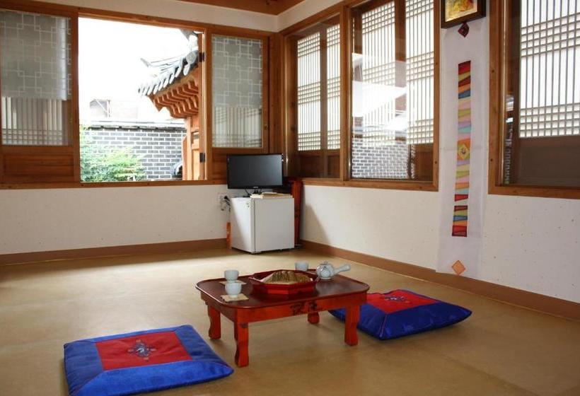 ペンション Jeonju Hanok Maeul Hongran Mideok Hanok