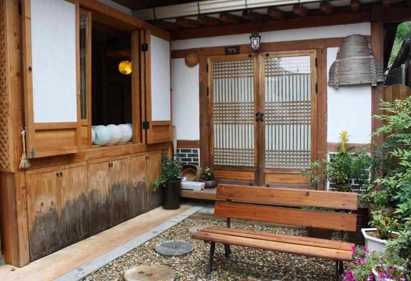 ペンション Jeonju Hanok Maeul Hongran Mideok Hanok